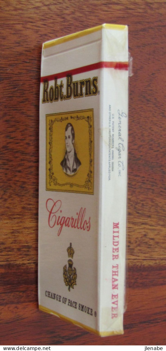 Boite De 5 Cigares Robt.Burns Années 50 - Estuches Para Puros