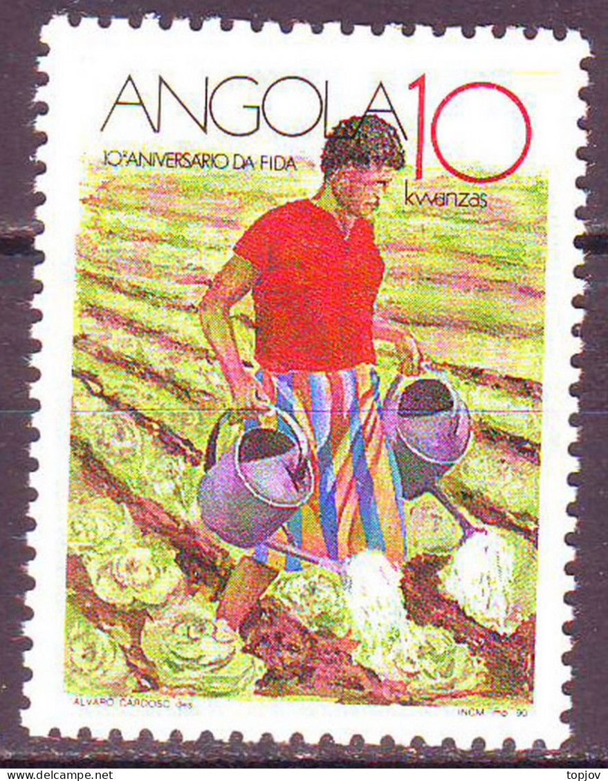 ANGOLA -  FIDA  AGRO  -**MNH - 1990 - Agriculture