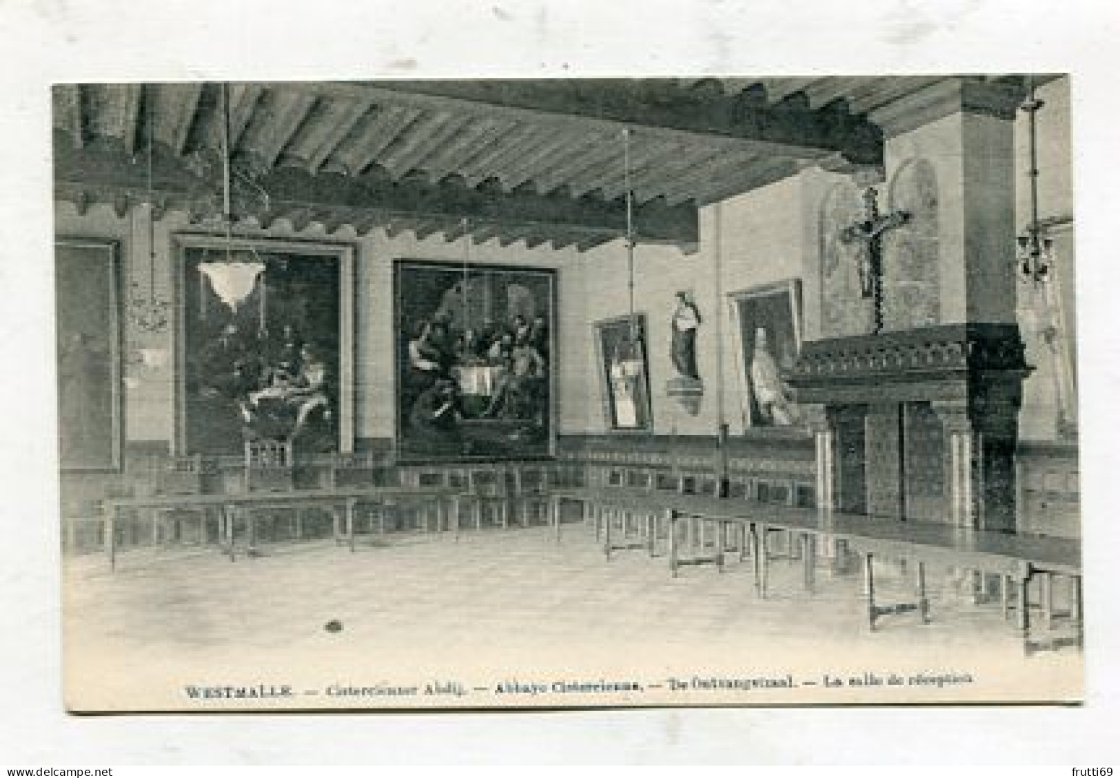 AK 140292 BELGIUM - Westtmalle - Cistercienzer Abdij - De Ontvangstzaal - Malle