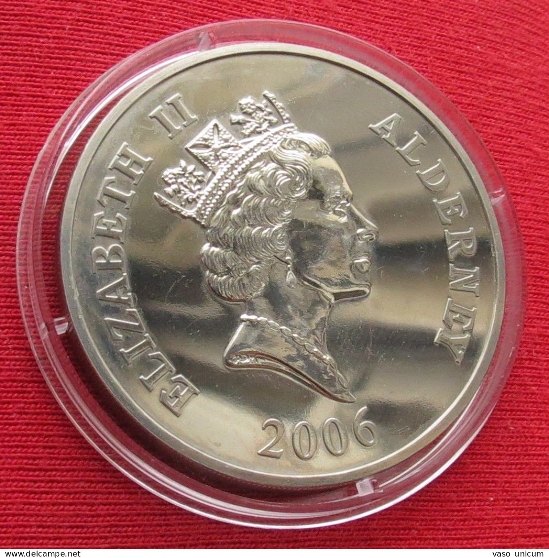 Alderney 5 Pound 2006 Queen - Iles Anglo-normandes