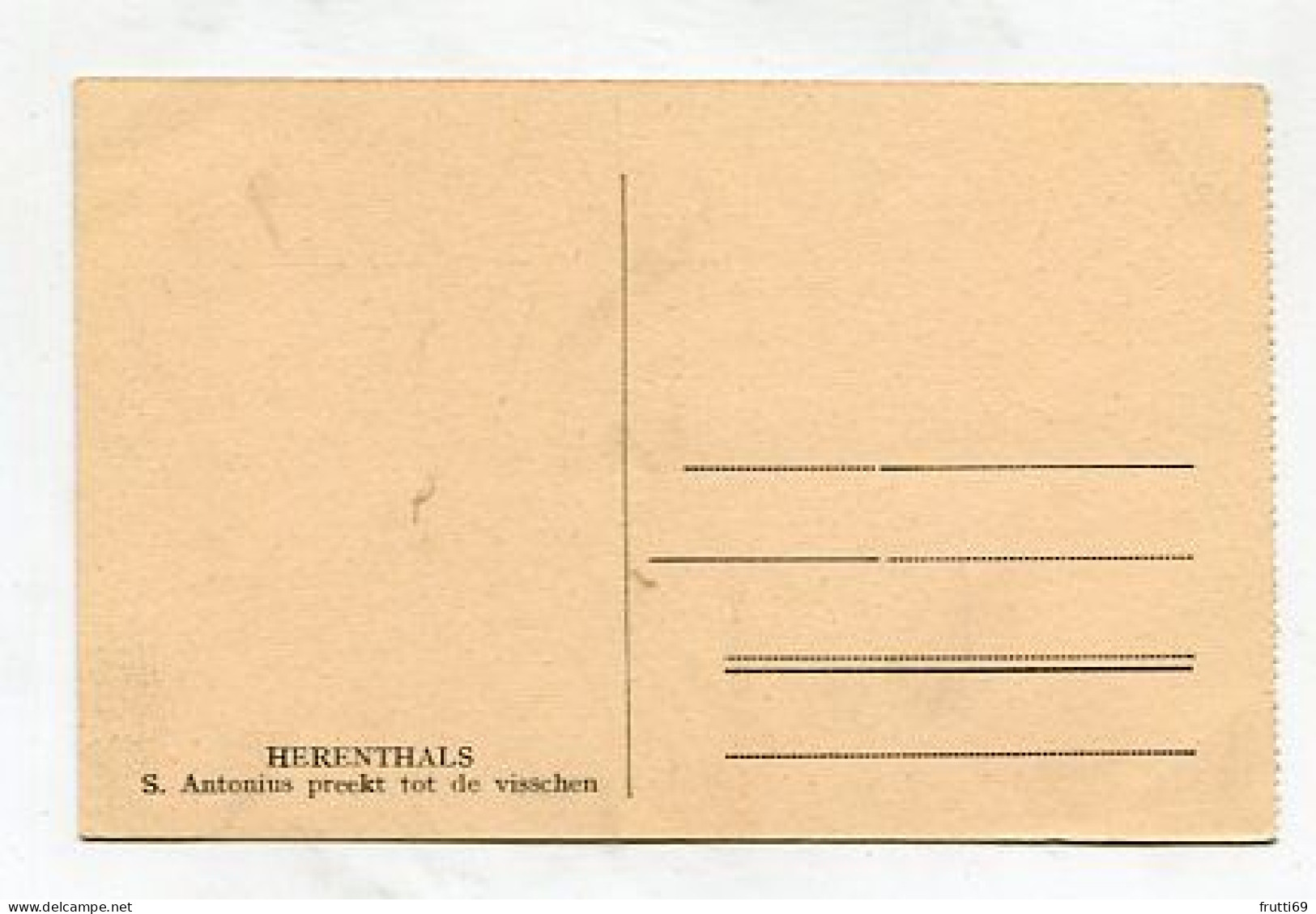 AK 140312 BELGIUM - Herenthals - S. Antonius Preckt Tot De Visschen - Herentals