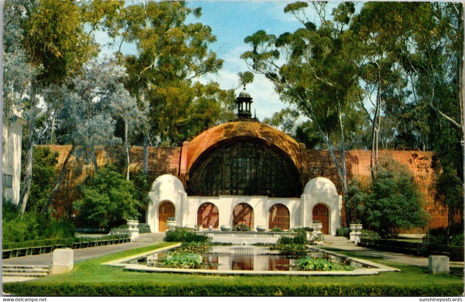 California San Diego Balboa Park Botanical Gardens And Lily Pond 1958 - San Diego