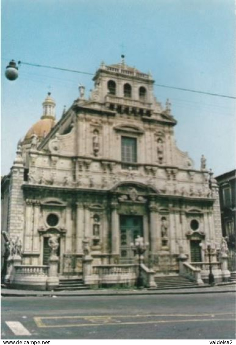 ACIREALE - CATANIA - BASILICA DI S.SEBASTIANO - FACCIATA - Acireale