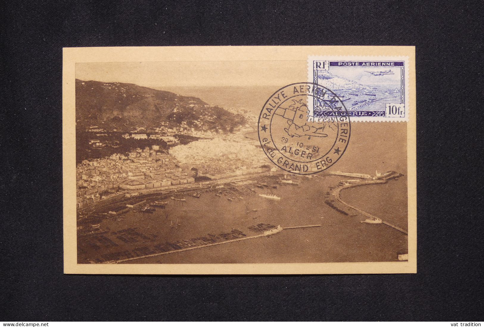 ALGERIE Française - Lettre Par Avion - Rallye Aérien - 1951 - A 508 - Airmail