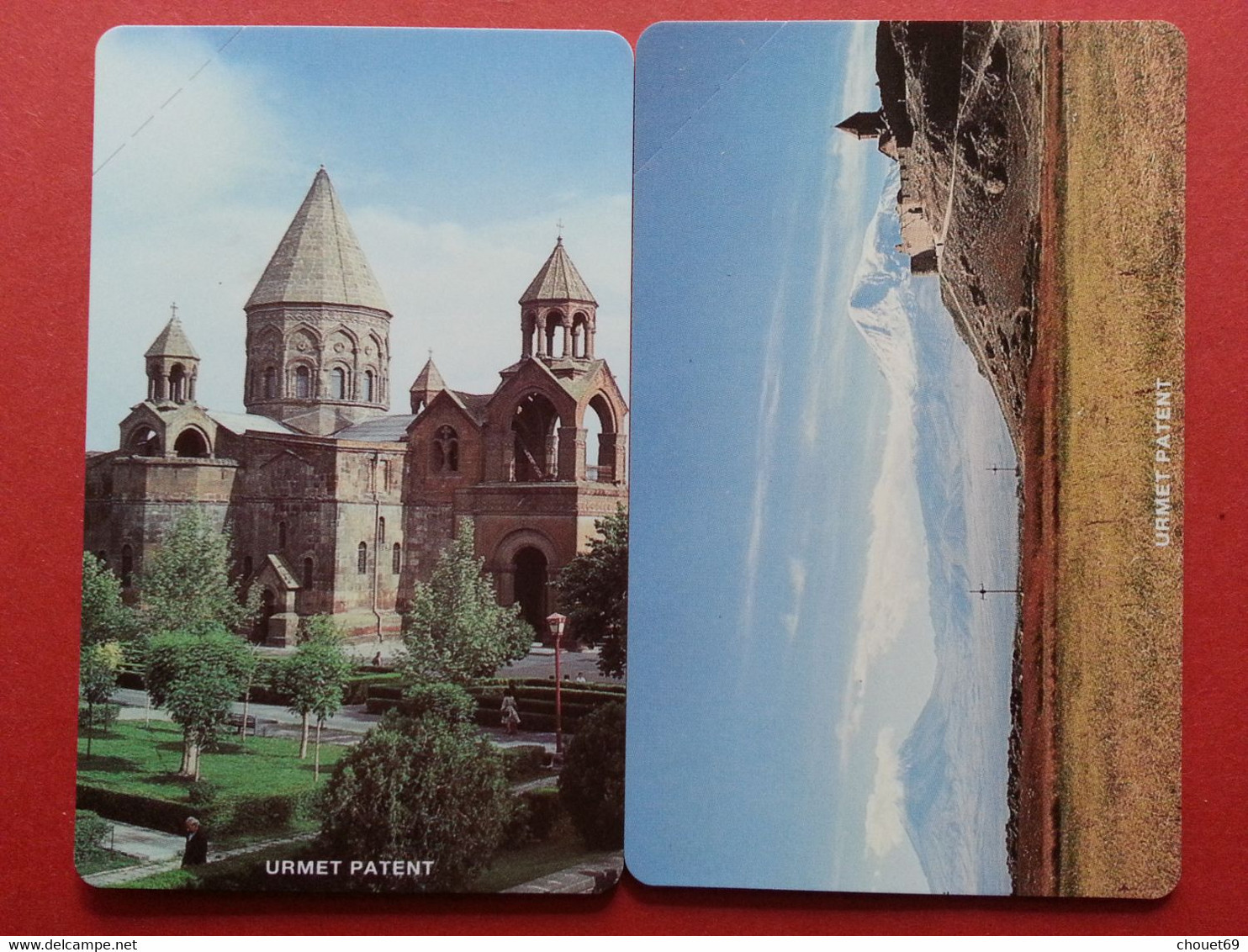 ARMENIA 25u + 50u CASTLE And VIEW Arménie MINT URMET NEUVE (BK1216 - Armenien