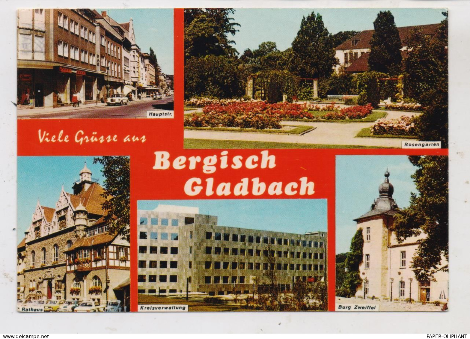 5060 BERGISCH GLADBACH, Mehrbild - AK - Bergisch Gladbach