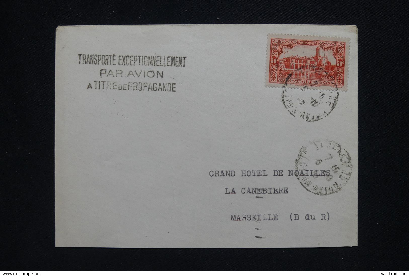 ALGERIE Française - Lettre Par Avion - A Voir - A 521 - Airmail