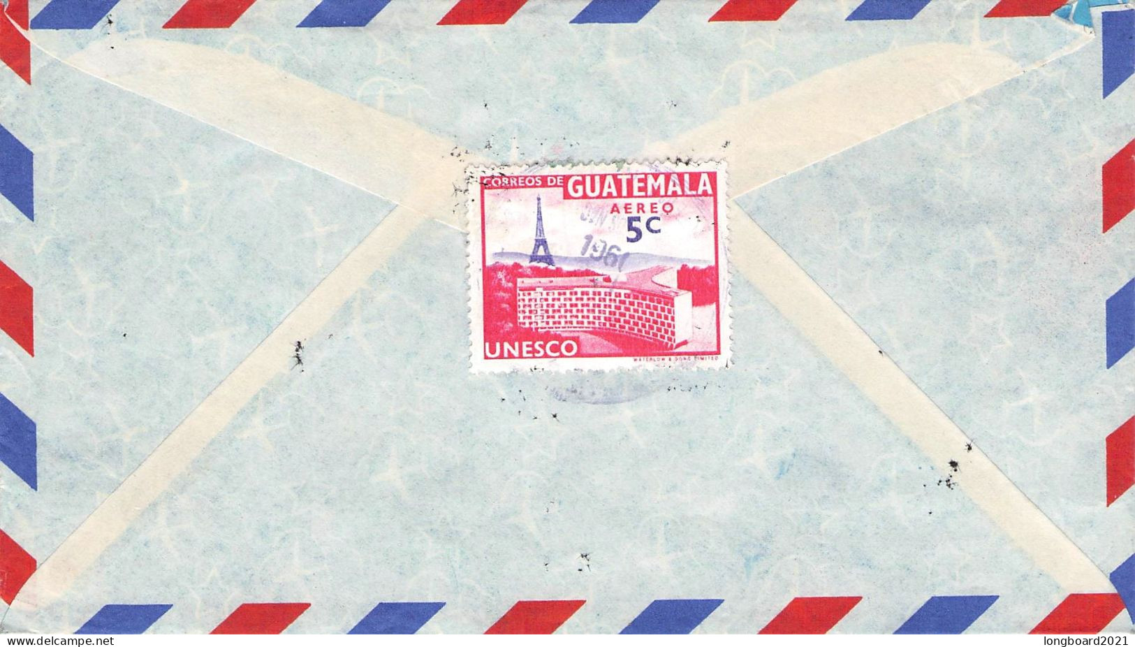 GUATEMALA - REGISTERED AIR MAIL 1961 - HAMBURG/DE / *171 - Guatemala