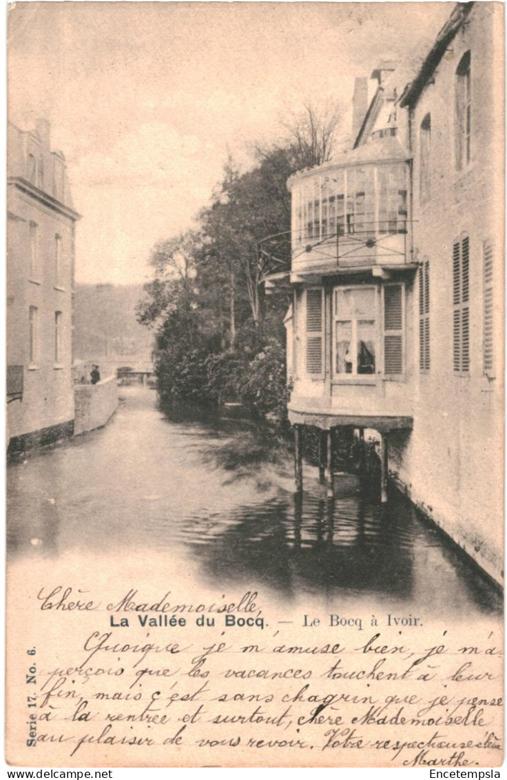 CPA  Carte Postale Belgique Yvoir Vallée Du Bocq à Ivoir 1901 VM68459ok - Yvoir