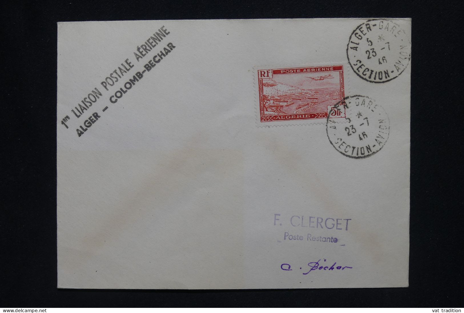 ALGERIE Française - Lettre Par Avion - A Voir - A 539 - Airmail