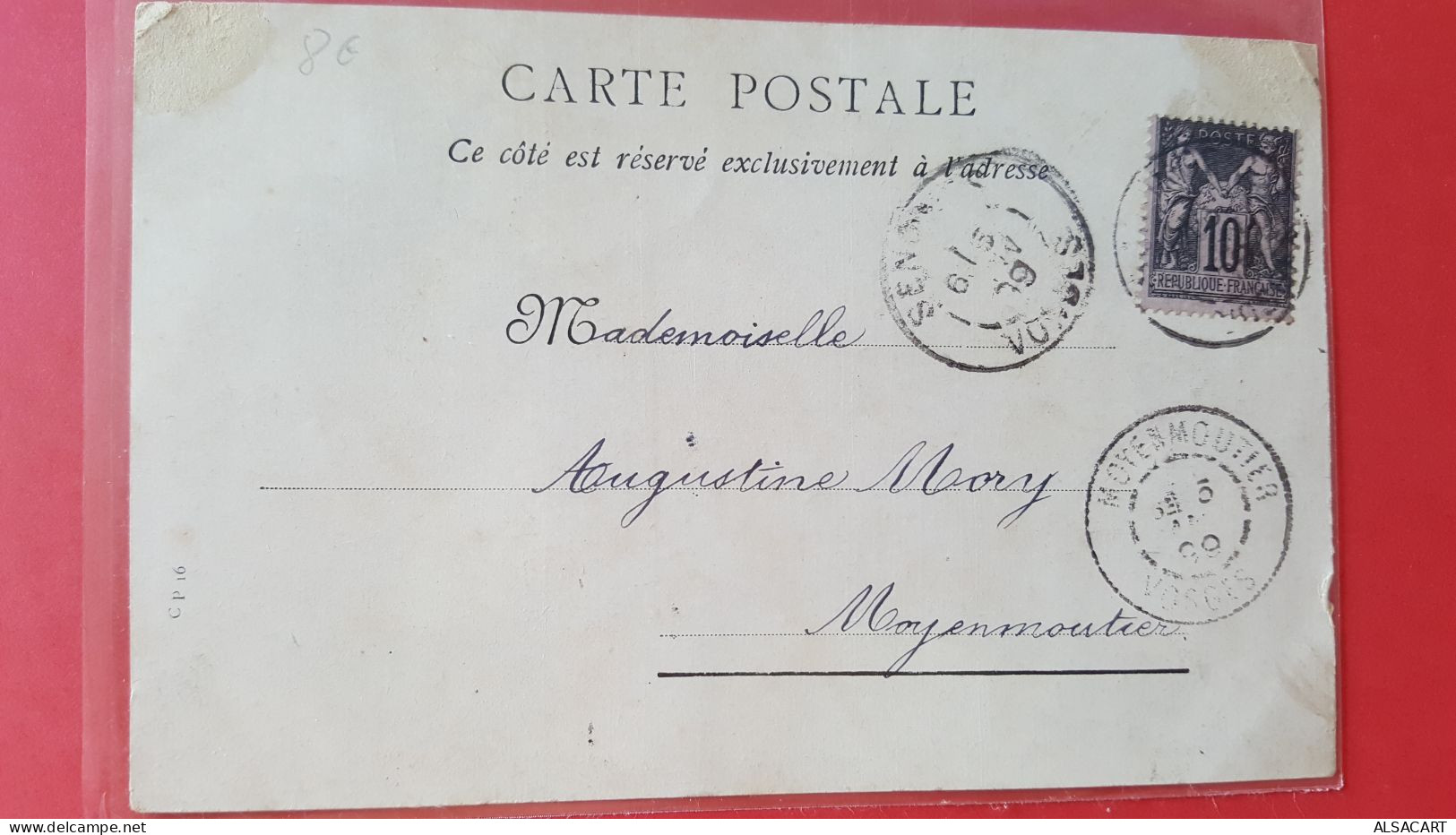 Senones Carte Précurseur 1899 - Senones