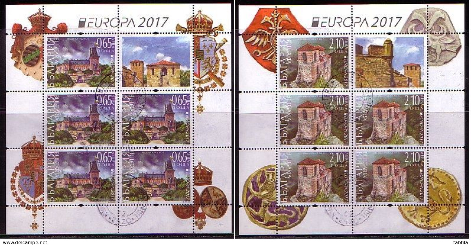 BULGARIA / BULGARIE  - 2017 -  Europa-CEPT - 2 PF Used - Gebraucht