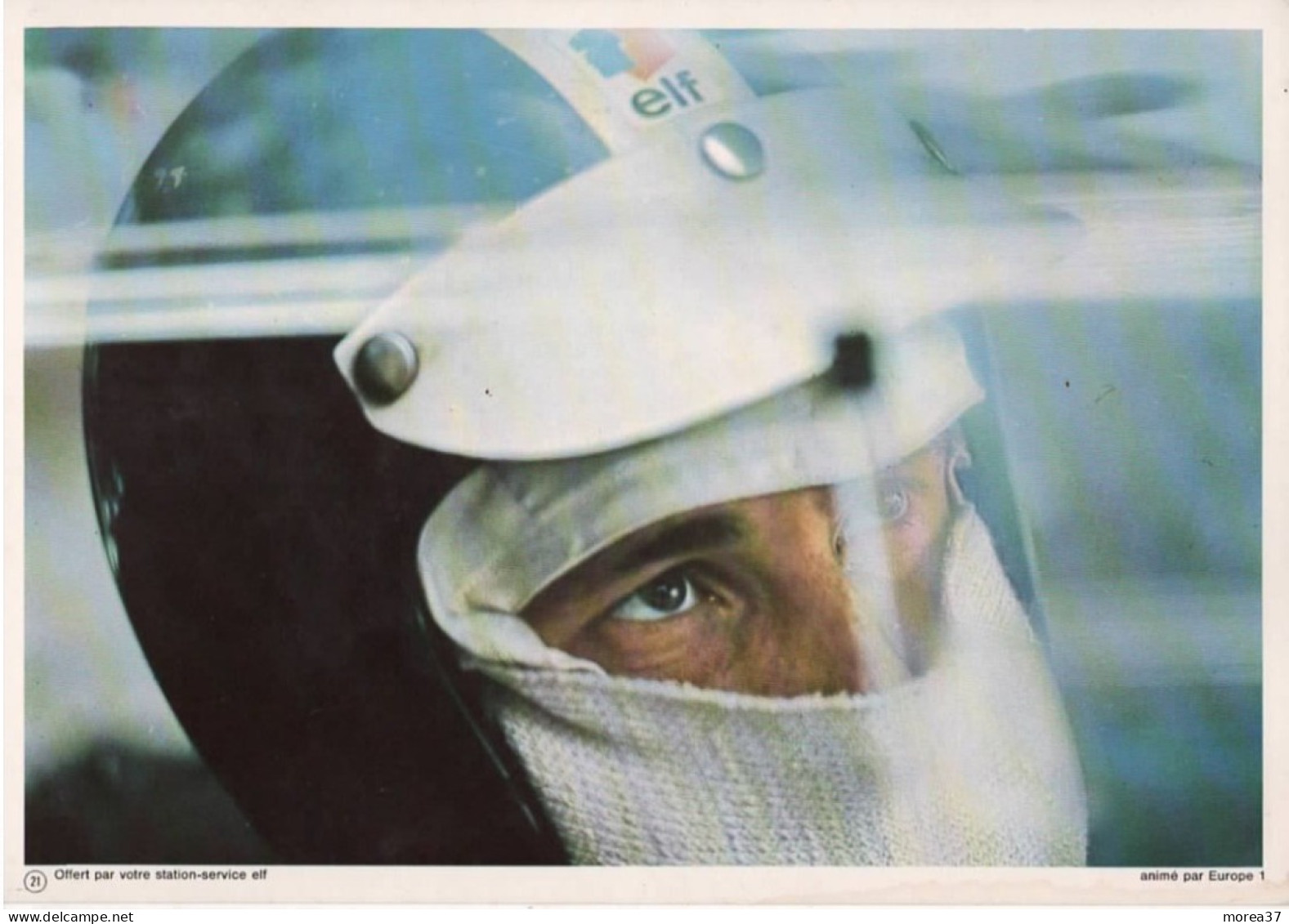 PATRICK DEPAILLER  Pilote ELF  Offert Par Station Service ELF  N°21 - Car Racing - F1