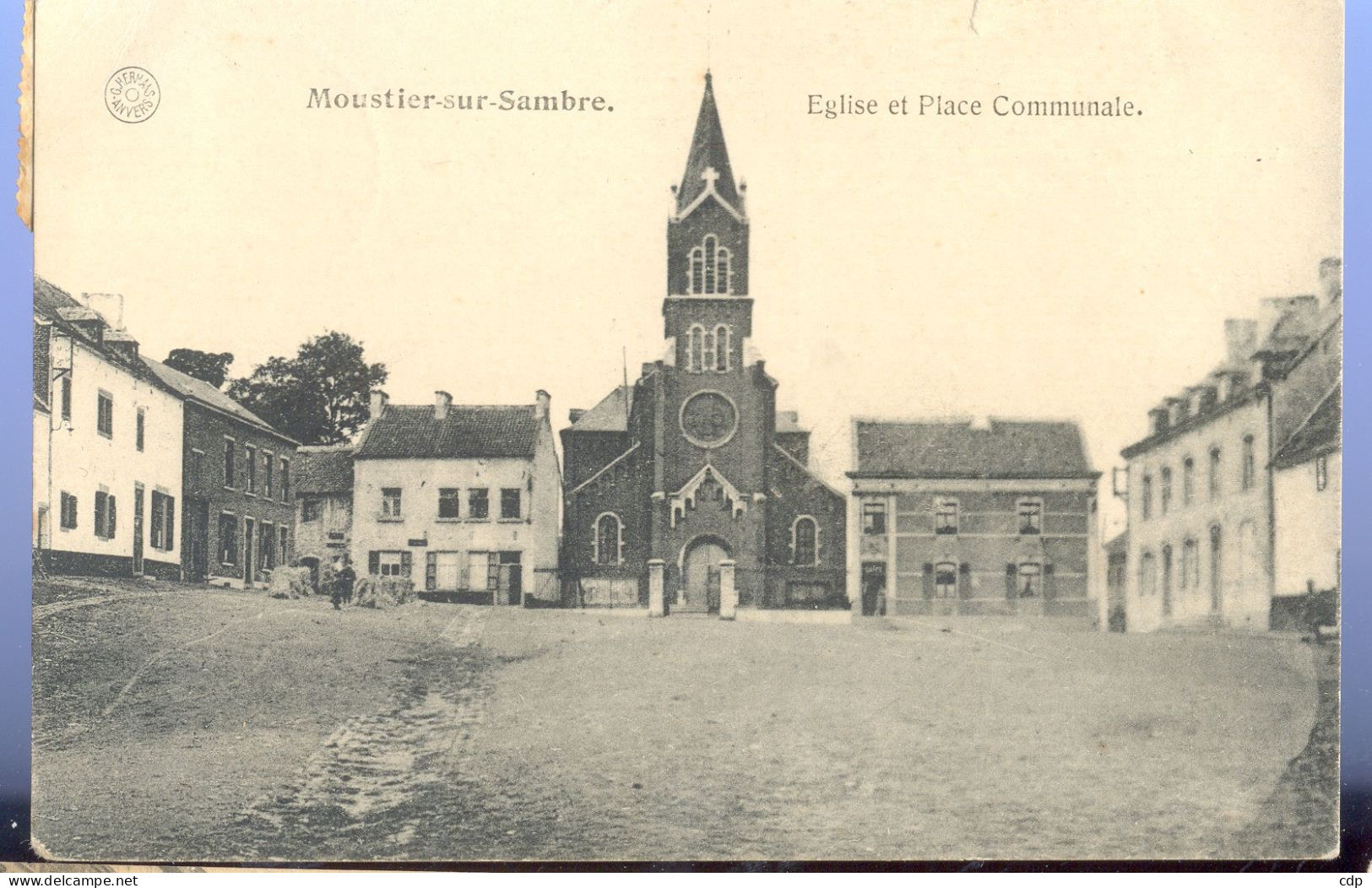 Cpa Moustier S/s  1920 - Jemeppe-sur-Sambre