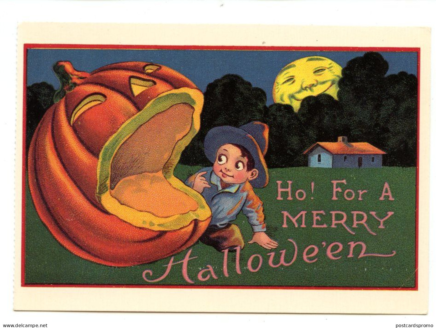 C P M - HALLOWEEN - See Description On Back Side  (2 Scans ) - Halloween