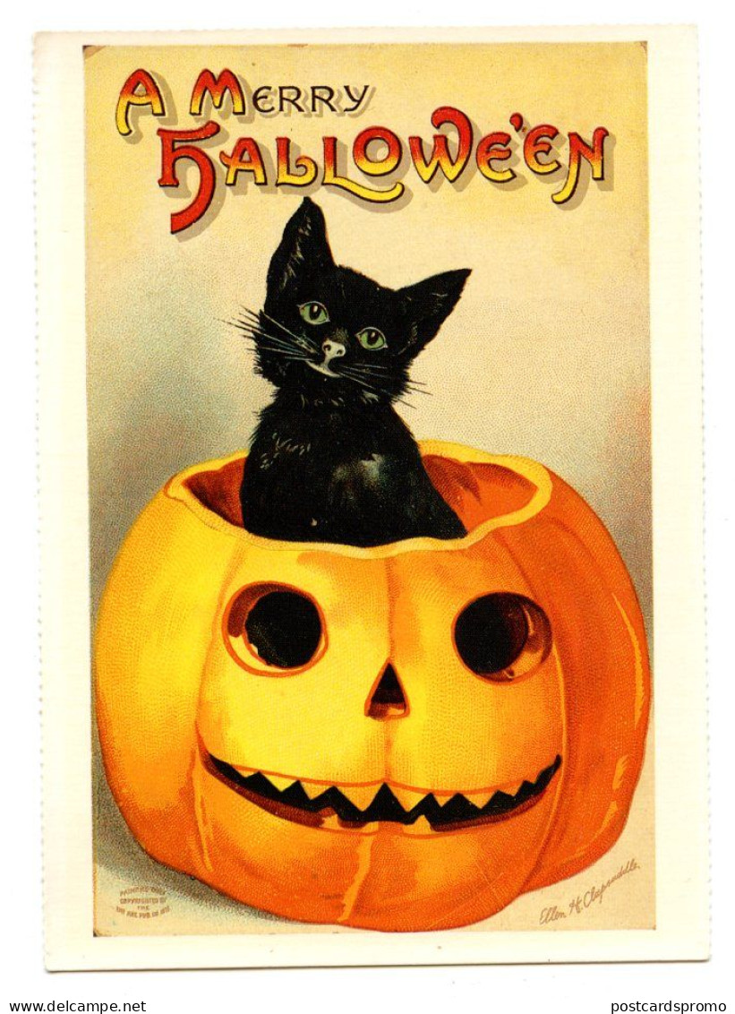 C P M - HALLOWEEN - See Description On Back Side  (2 Scans ) - Halloween