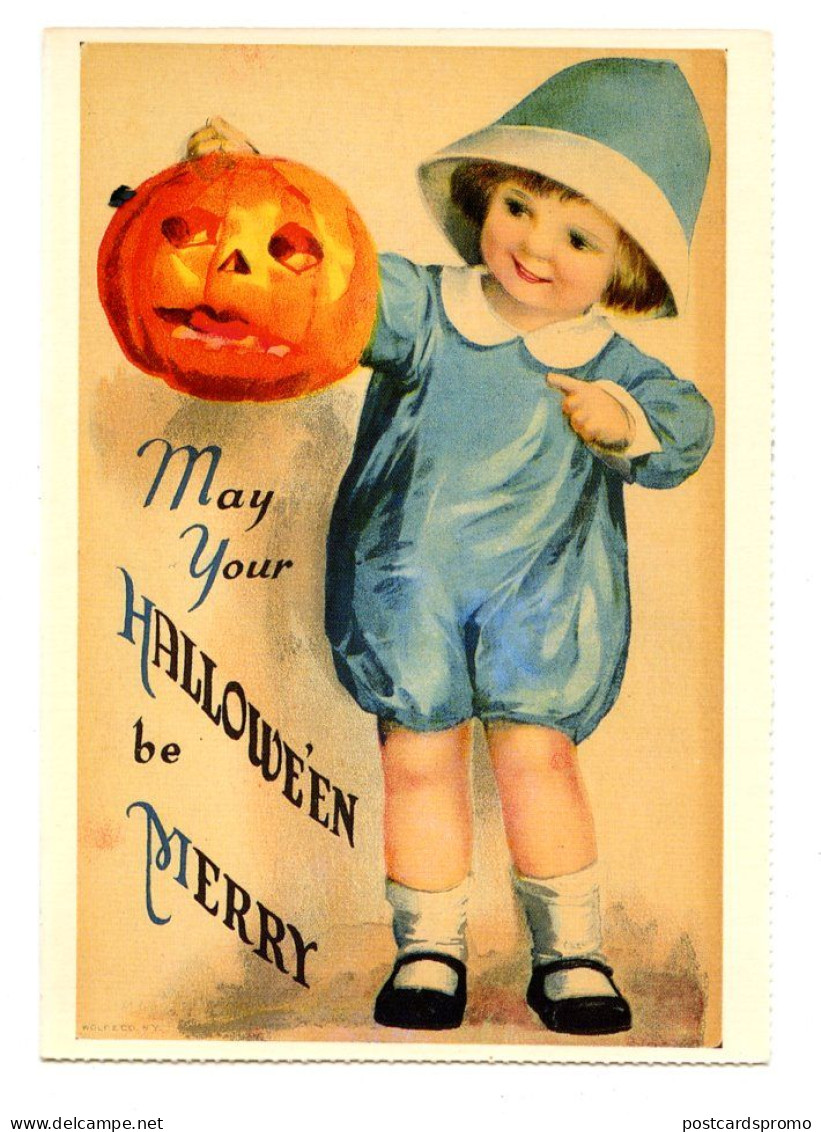 C P M - HALLOWEEN - See Description On Back Side  (2 Scans ) - Halloween