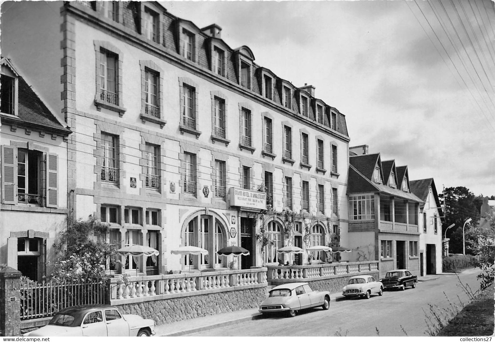 29-LE-HUELGOAT- L'HÔTEL D'ANGLETERRE - Autres & Non Classés