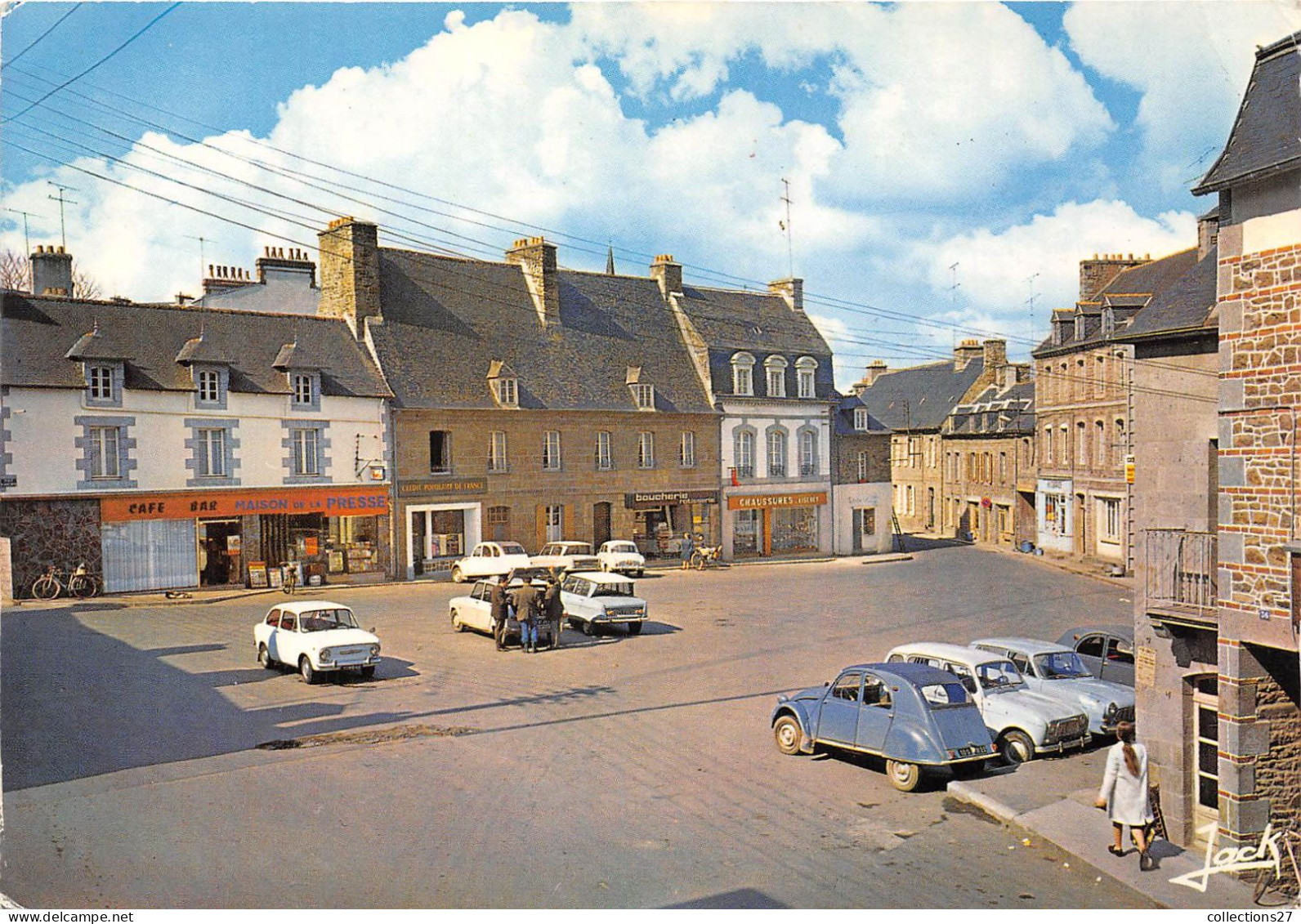 22-CHATELAUDREN- LA PLACE DU LEFF - Châtelaudren