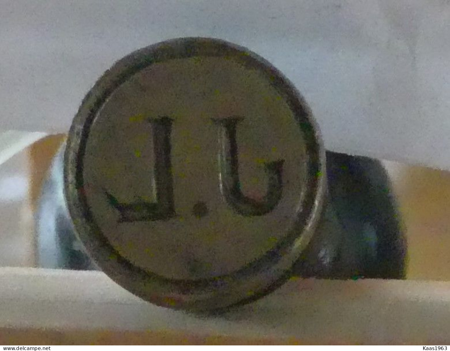 ANCIEN TAMPON  INITIAL J.L. - Cachets