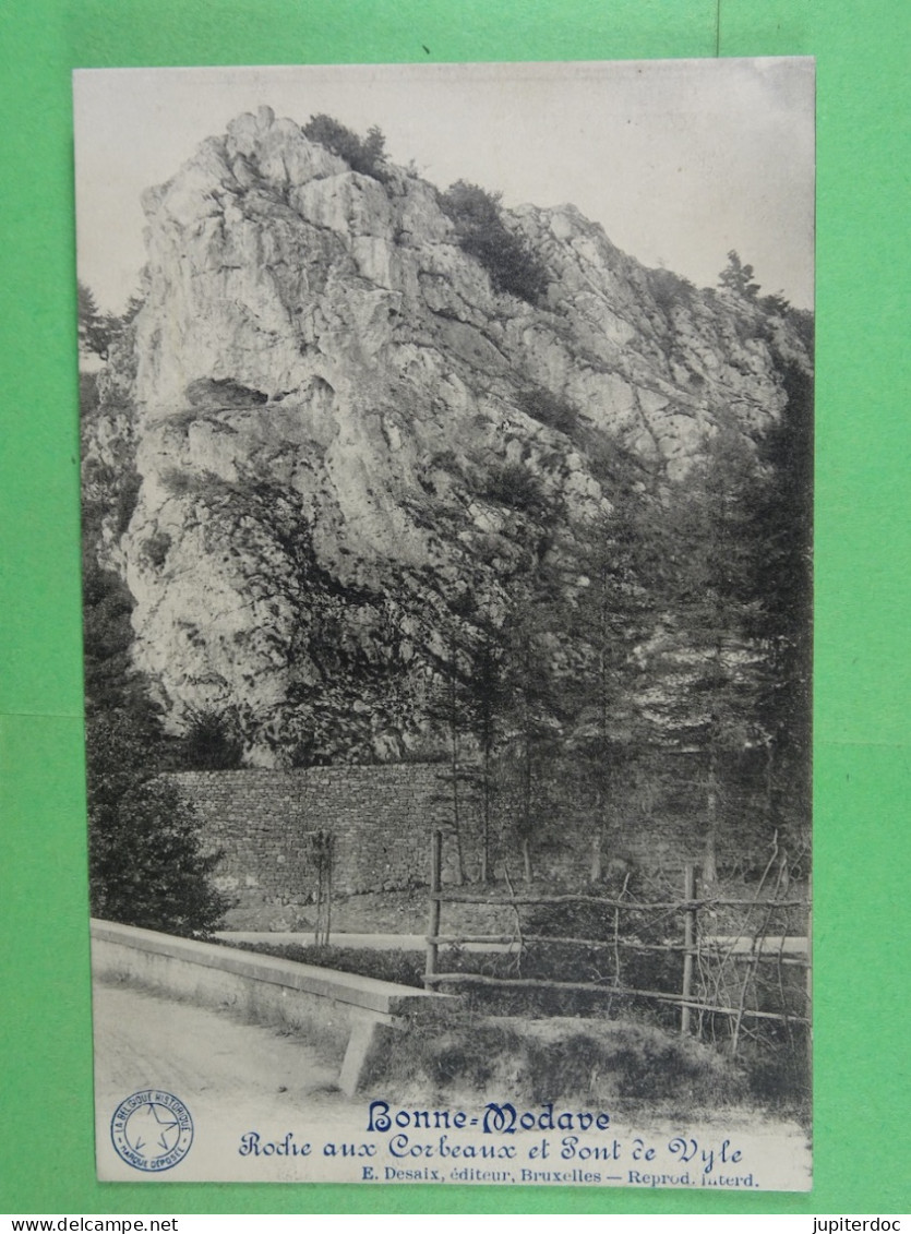 Bonne-Modave Roche Aux Corbeaux Et Pont De Vyle - Modave