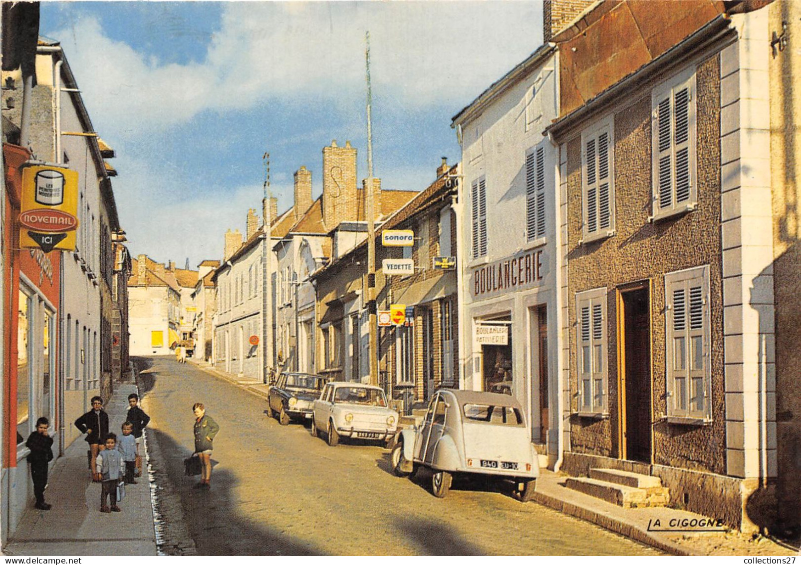 10-ERVY-LE-CHATEL- RUE DU 14 JUILLET - Ervy-le-Chatel