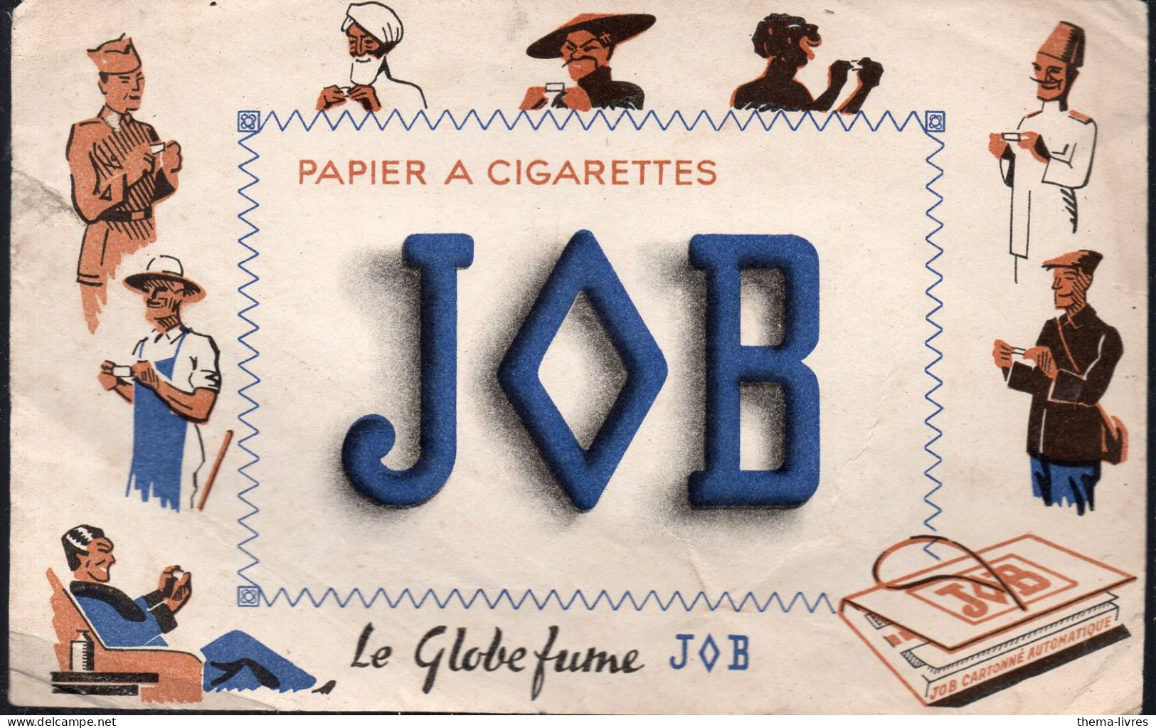 (tabac)  Buvard JOB Papier à Cigarettes   (PPP42912) - Tabak & Cigaretten