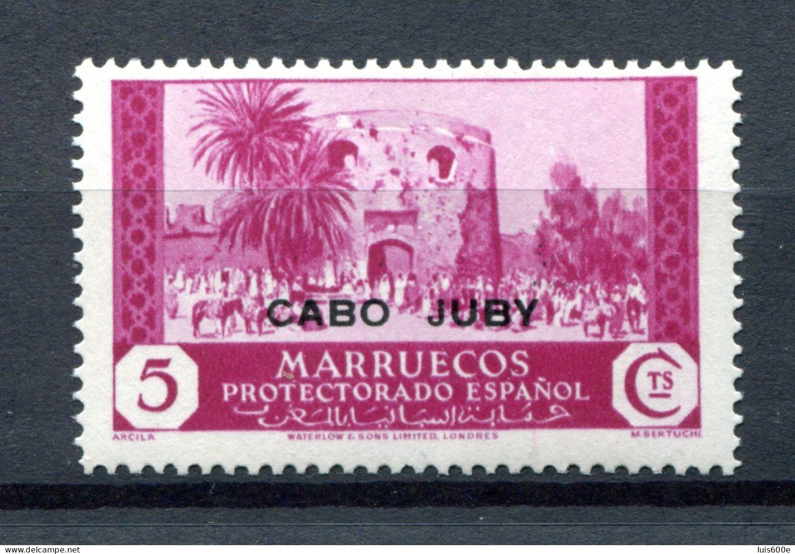 1935/36.CABO JUBY.EDIFIL 69**.NUEVO SIN FIJASELLOS(MNH) - Cape Juby