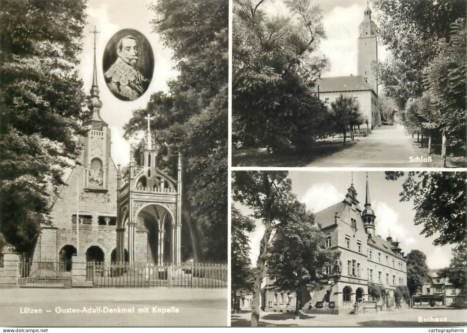 Germany Lutzen Gustav-Adolf Denkmal Mit Kapelle - Lützen