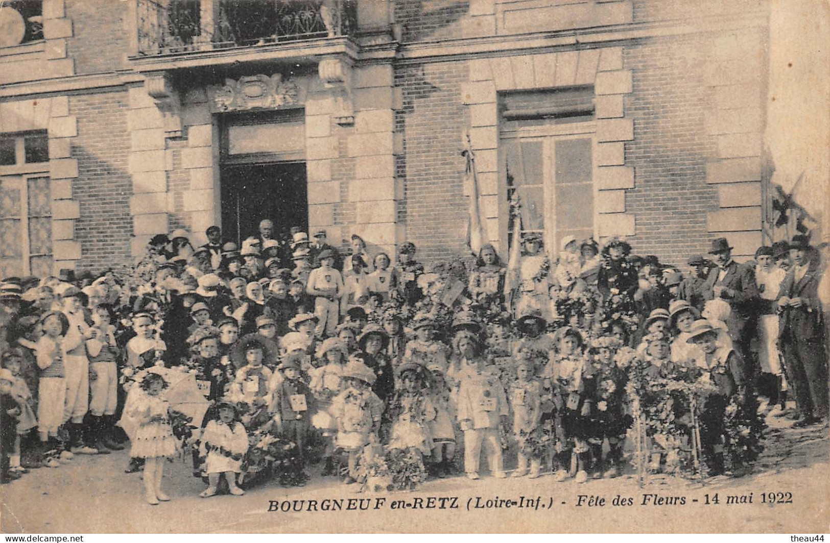 ¤¤  -   BOURGNEUF-en-RETZ    -   Fête Des Fleurs Le 14 Mai 1922  -    ¤¤ - Bourgneuf-en-Retz