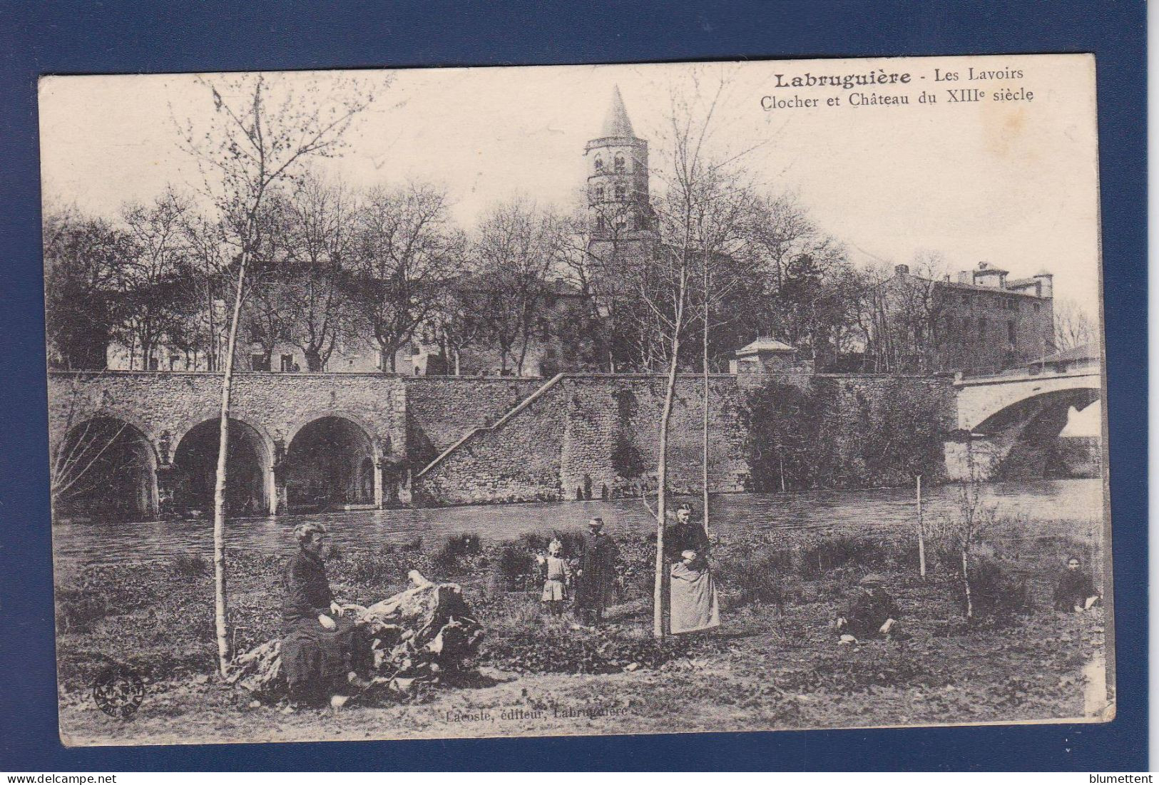 CPA [81] Tarn > Labruguière Laveuses Circulé - Labruguière