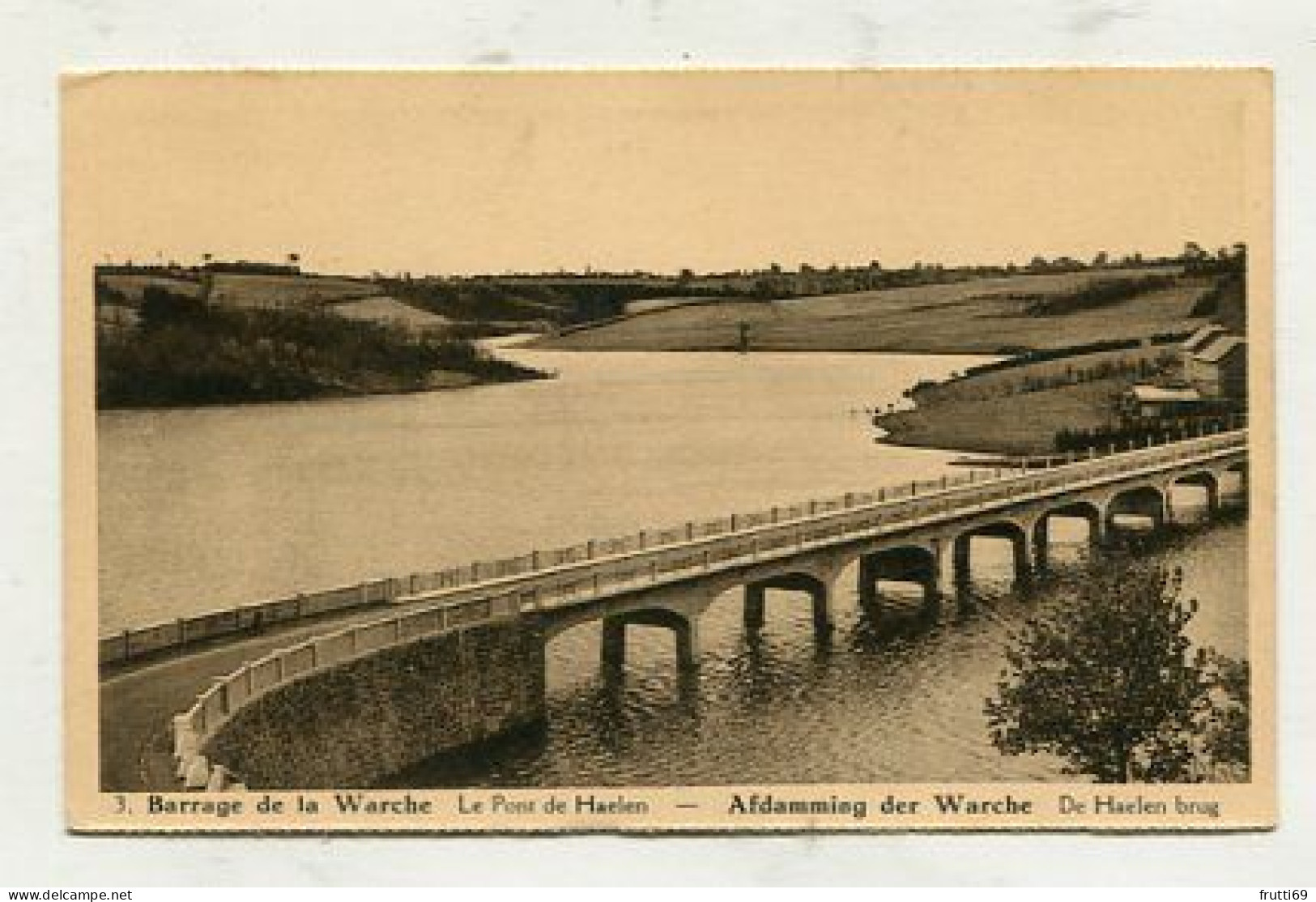 AK 140328 BELGIUM - Barrage De La Warche - Le Pont De Haelen - Butgenbach - Buetgenbach