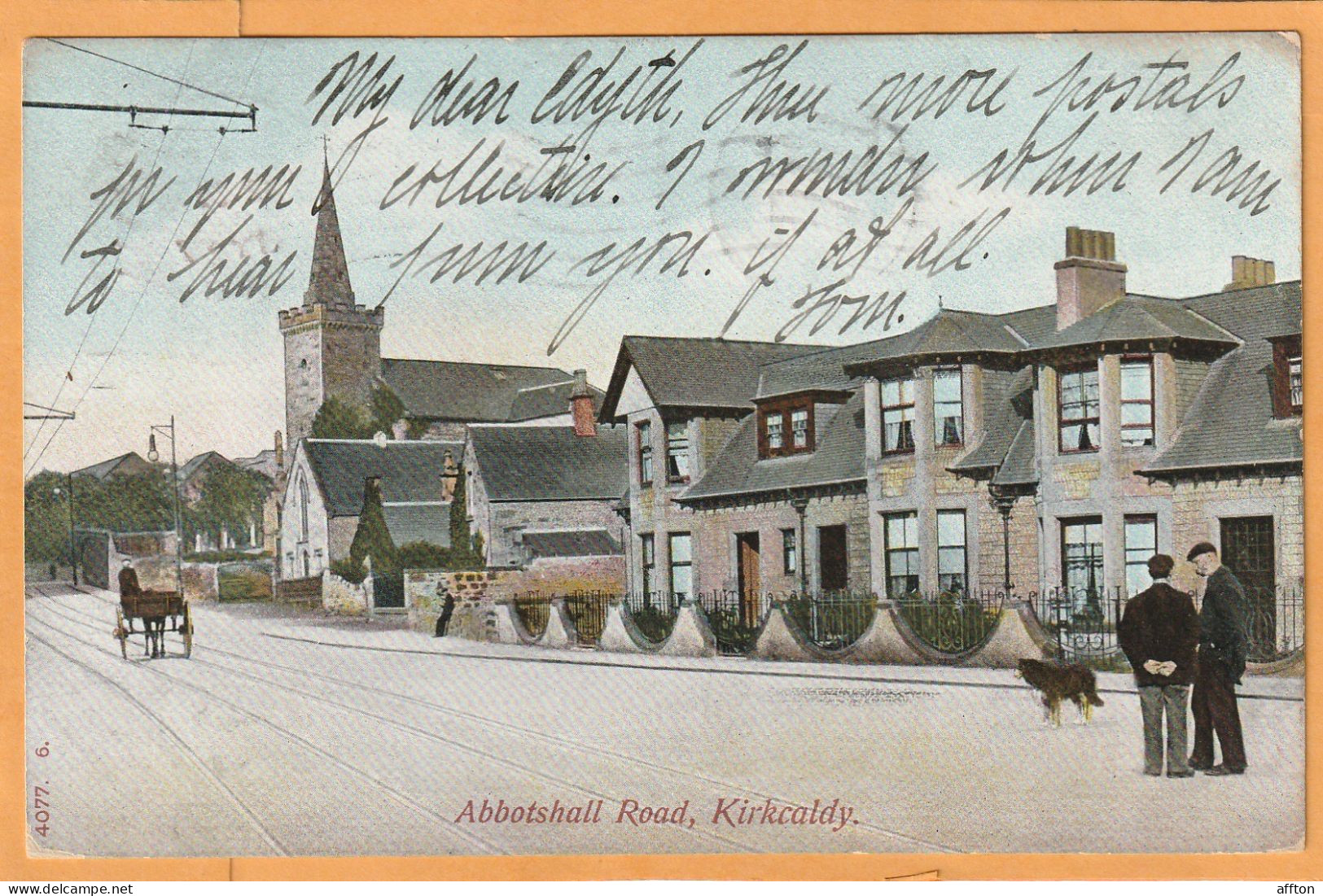 Kirkcaldy UK 1906 Postcard - Fife