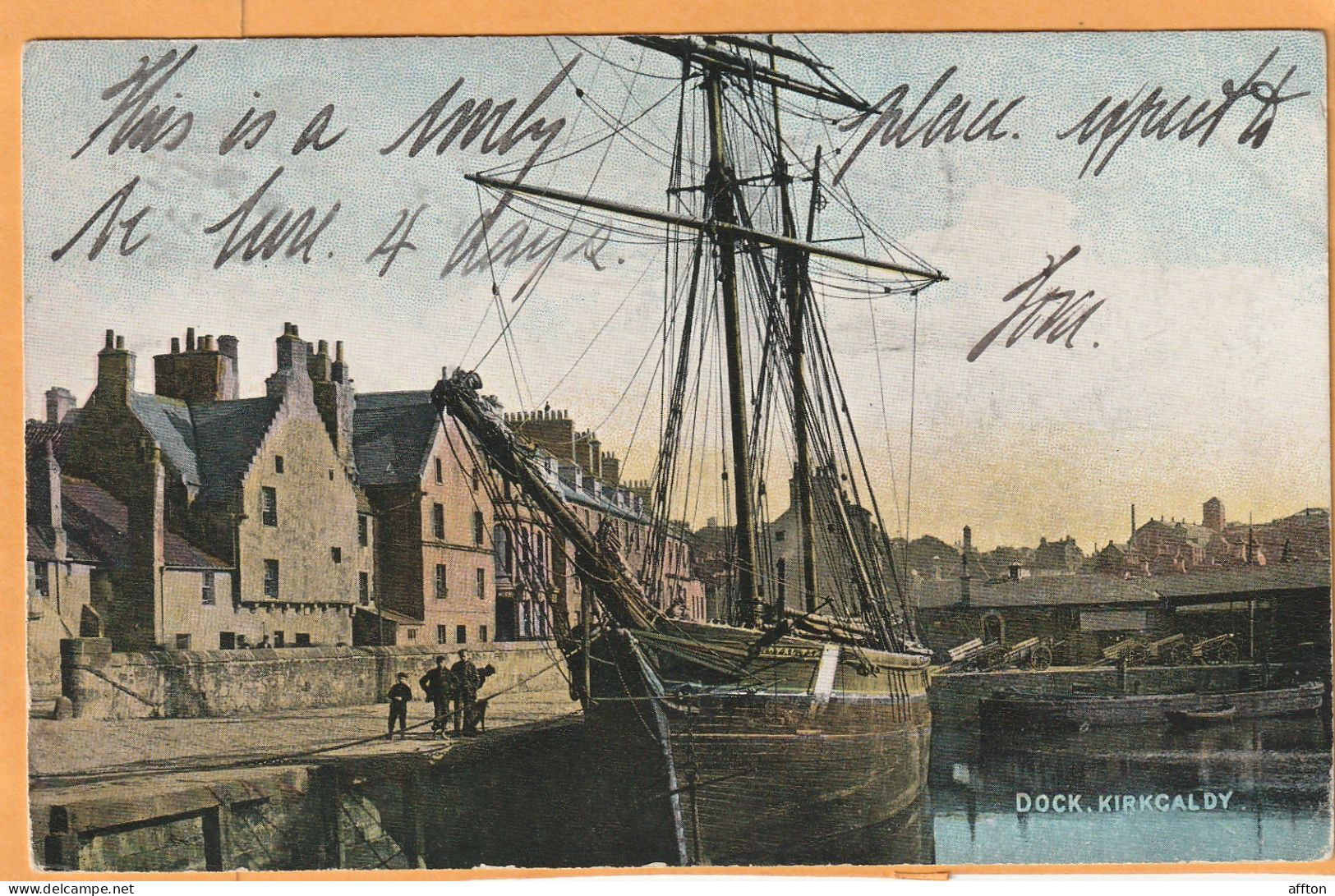 Kirkcaldy UK 1906 Postcard - Fife