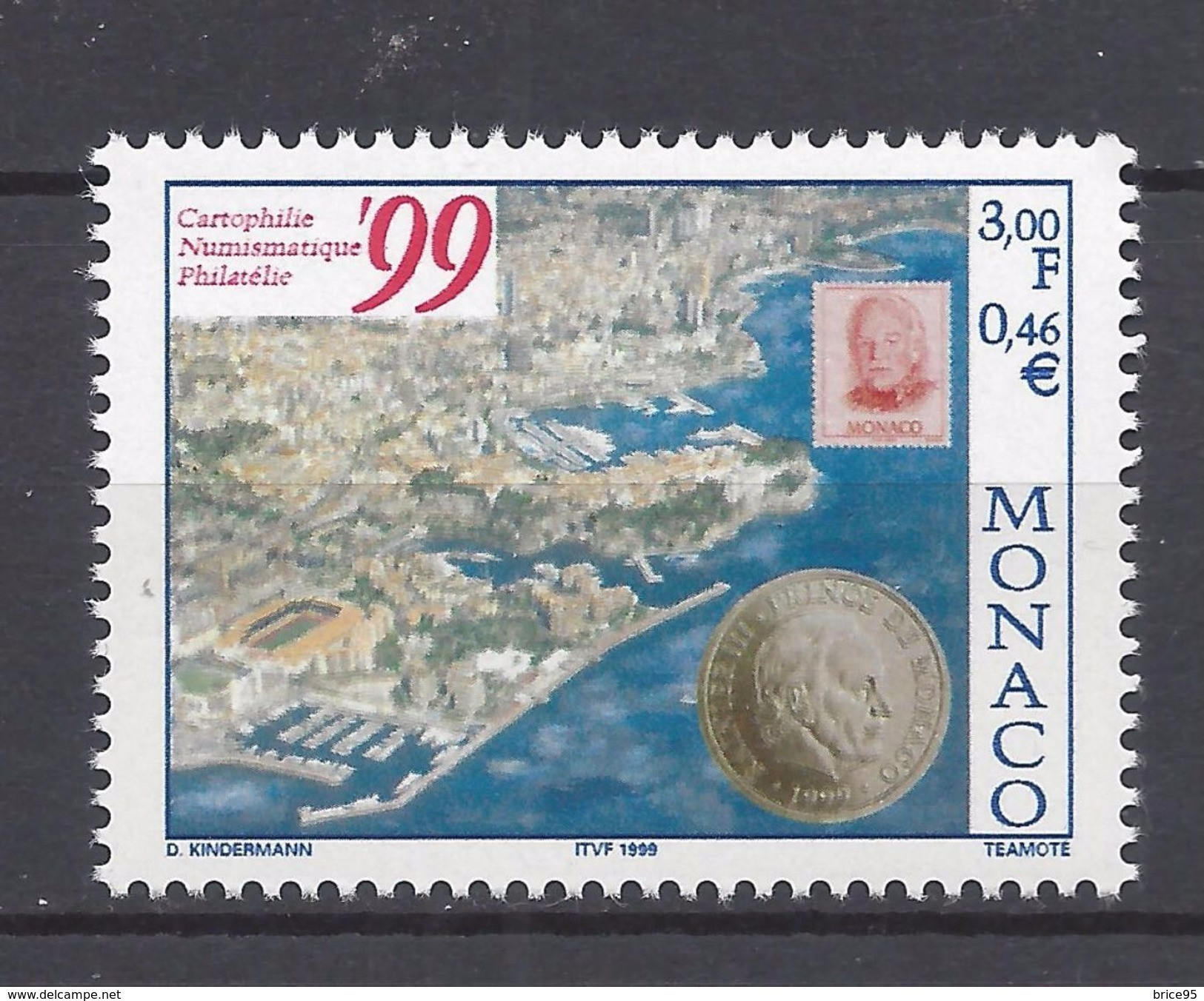 Monaco - YT N° 2218 ** - Neuf Sans Charnière - 1999 - Neufs