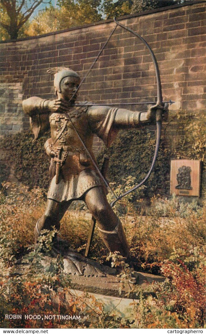 England Nottingham Robin Hood Statue - Nottingham