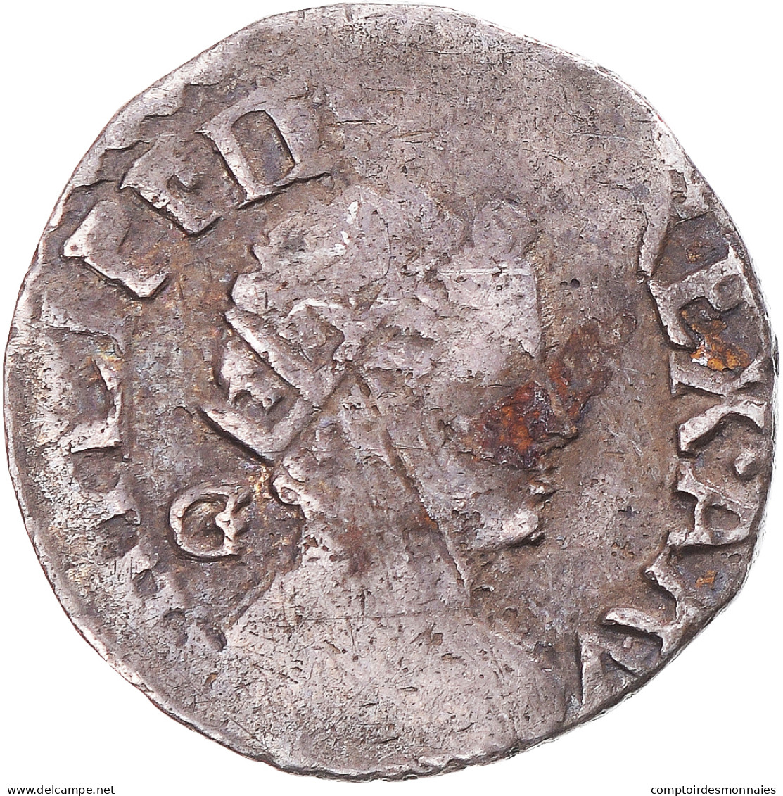 Monnaie, Italie, Kingdom Of Naples, Philip III, 1/2 Carlino, 1598-1621, Naples - Nápoles & Sicile