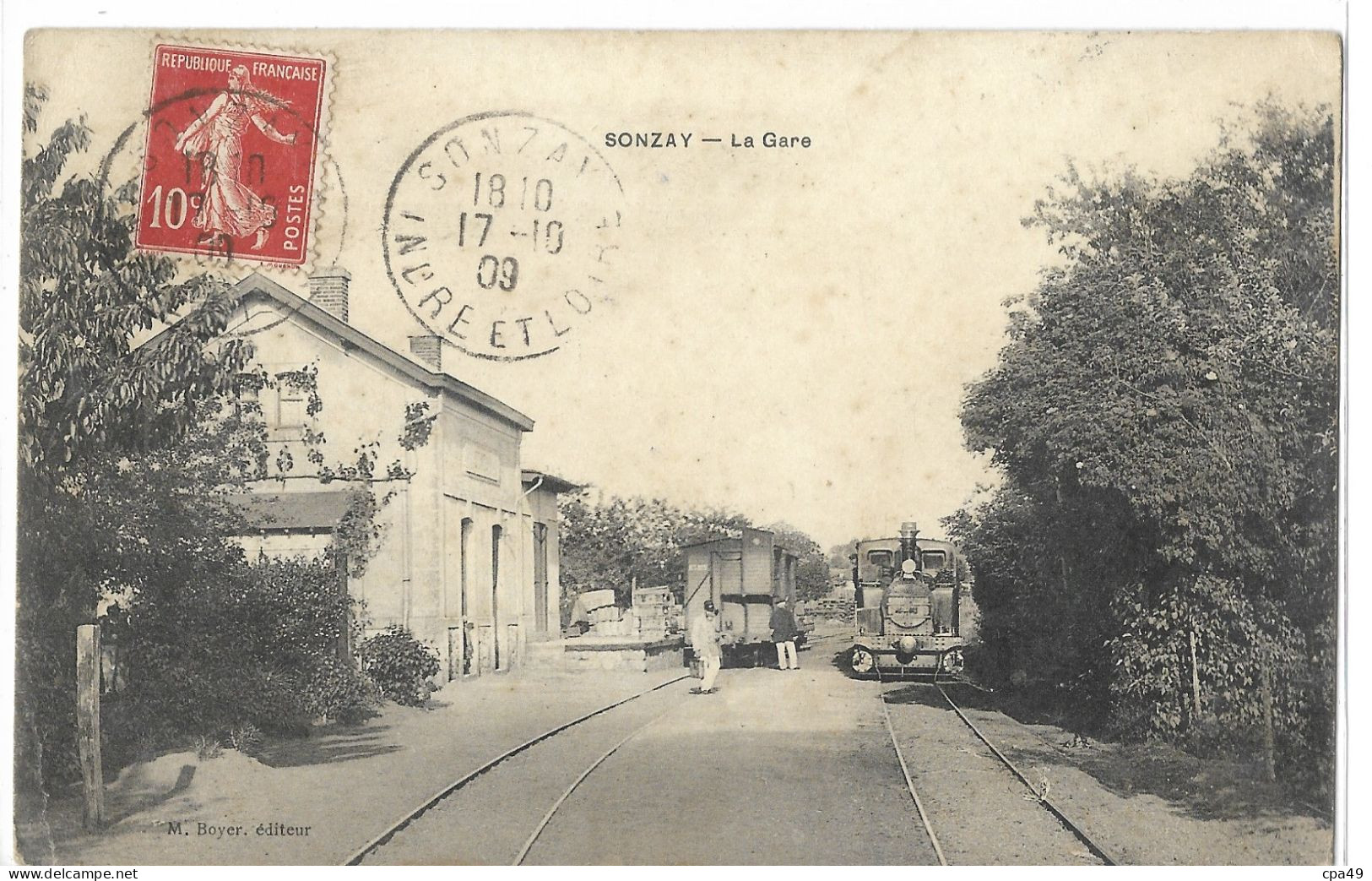 37    SONZAY   LA   GARE - Altri & Non Classificati