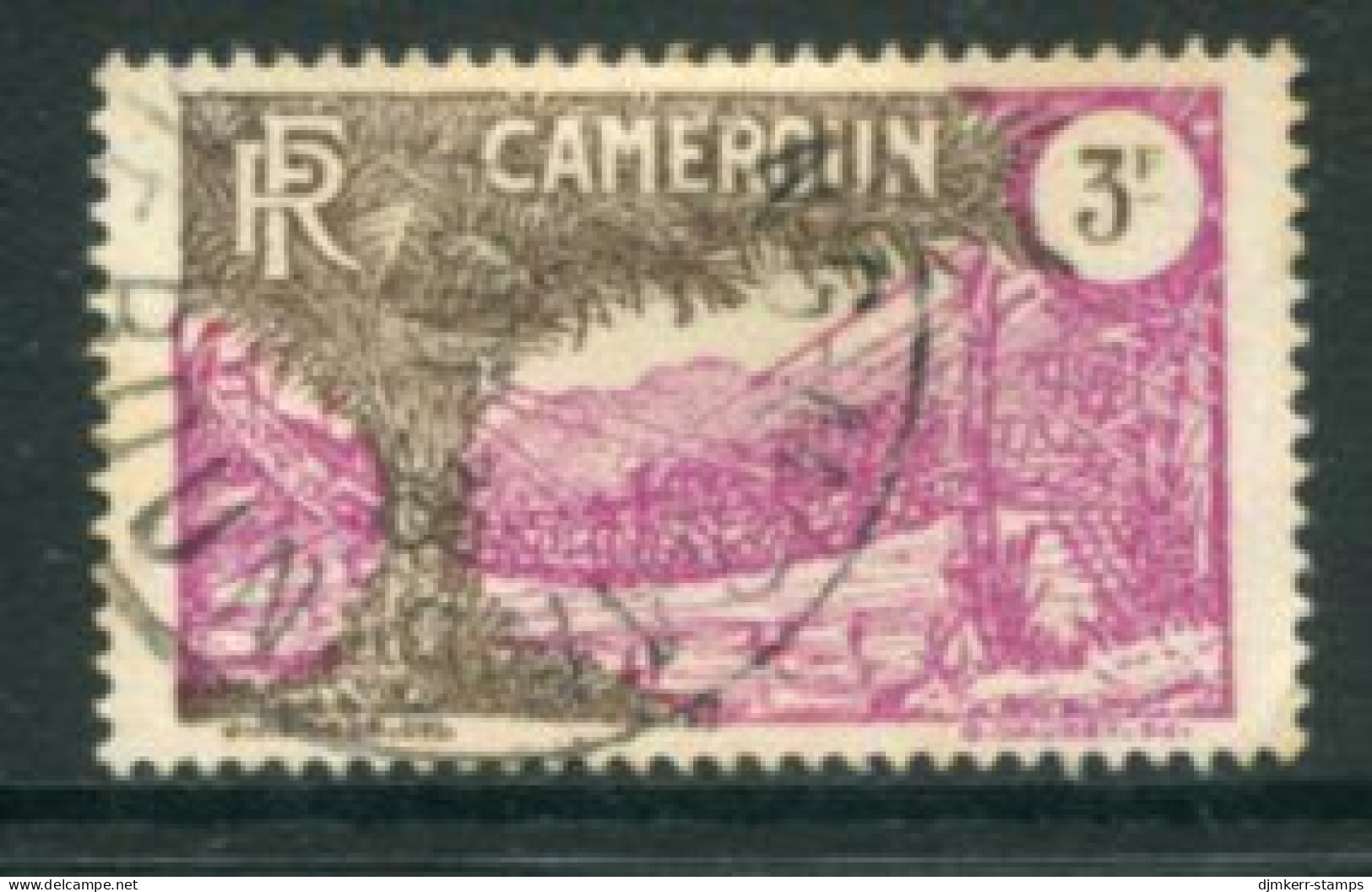 CAMEROUN 1927 Definitive 3 Fr.. Used.  Yv.148, SG 102 - Oblitérés