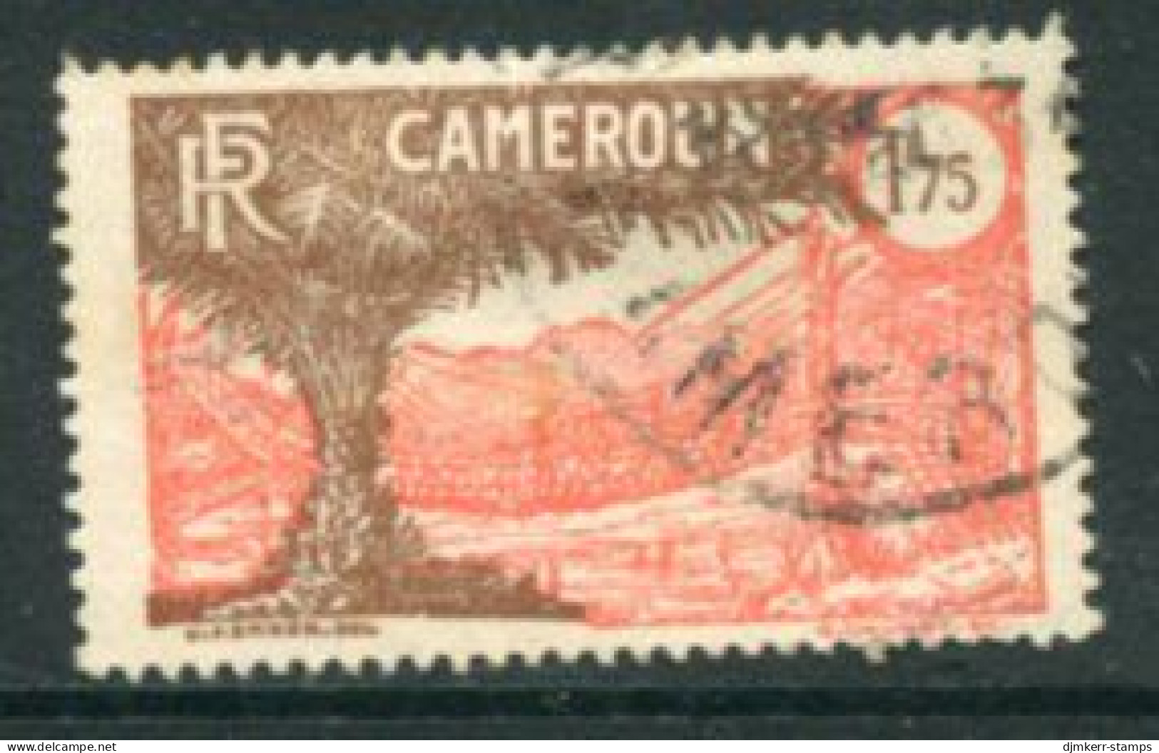 CAMEROUN 1933 Definitive 1.75 F.. Used.  Yv.146, SG 101a - Gebraucht