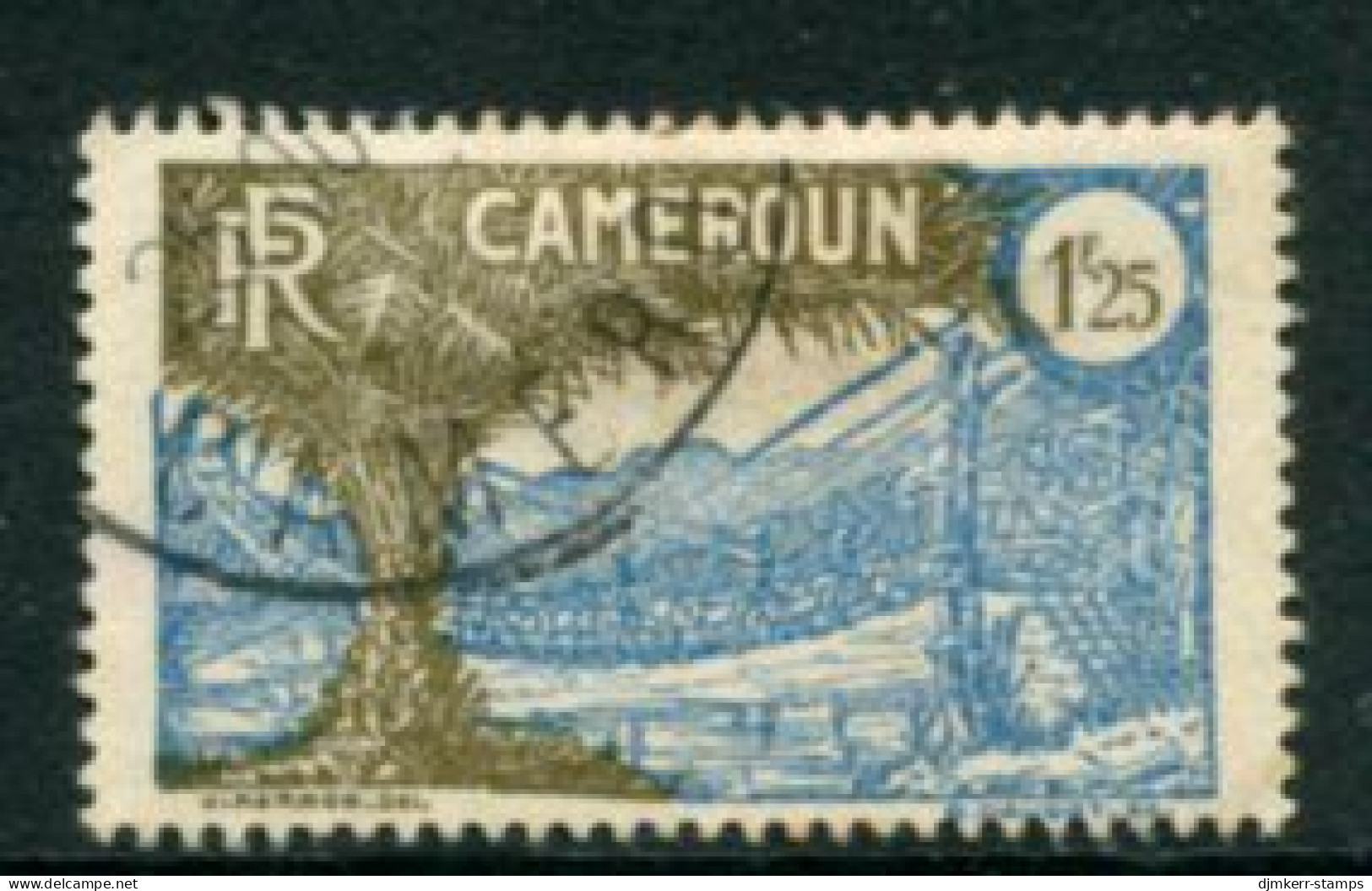 CAMEROUN 1933 Definitive 1.25 F.. Used.  Yv.145, SG 100a - Used Stamps