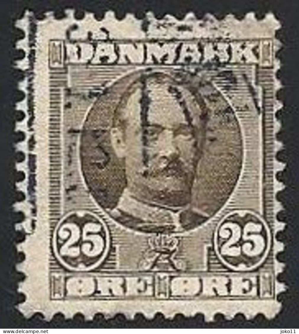 Dänemark 1907, Mi.-Nr. 56, Gestempelt - Used Stamps