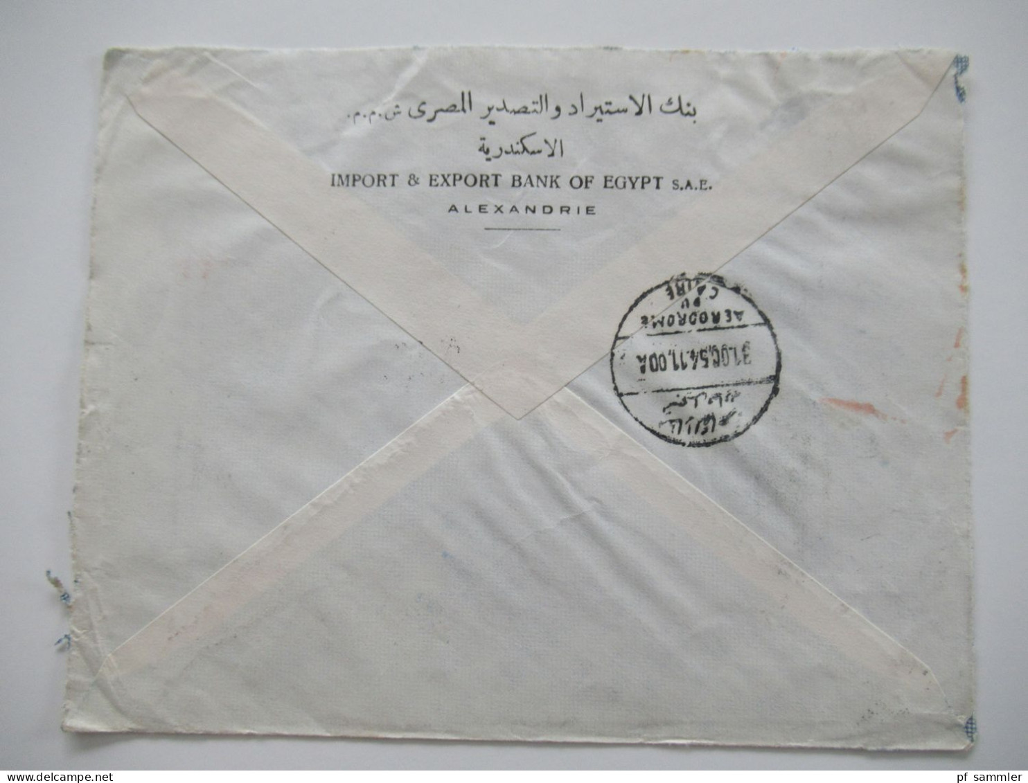 Ägypten 1950er Jahre Belegeposten 41 Belege / teils Einschreiben / Reko / viele Stempel / AFS Freistempel nach Holland