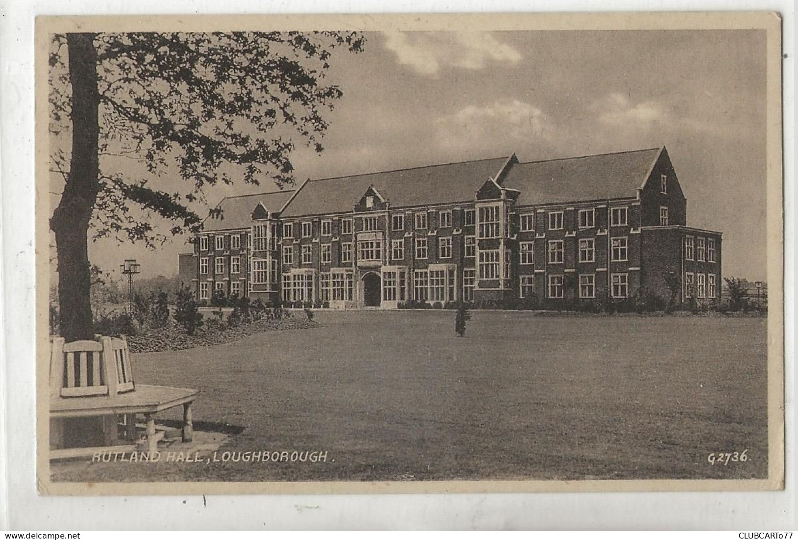 Loughborough (Royaume-Uni, Leicestershire) : Rutland Hall In 1910 PF. - Other & Unclassified