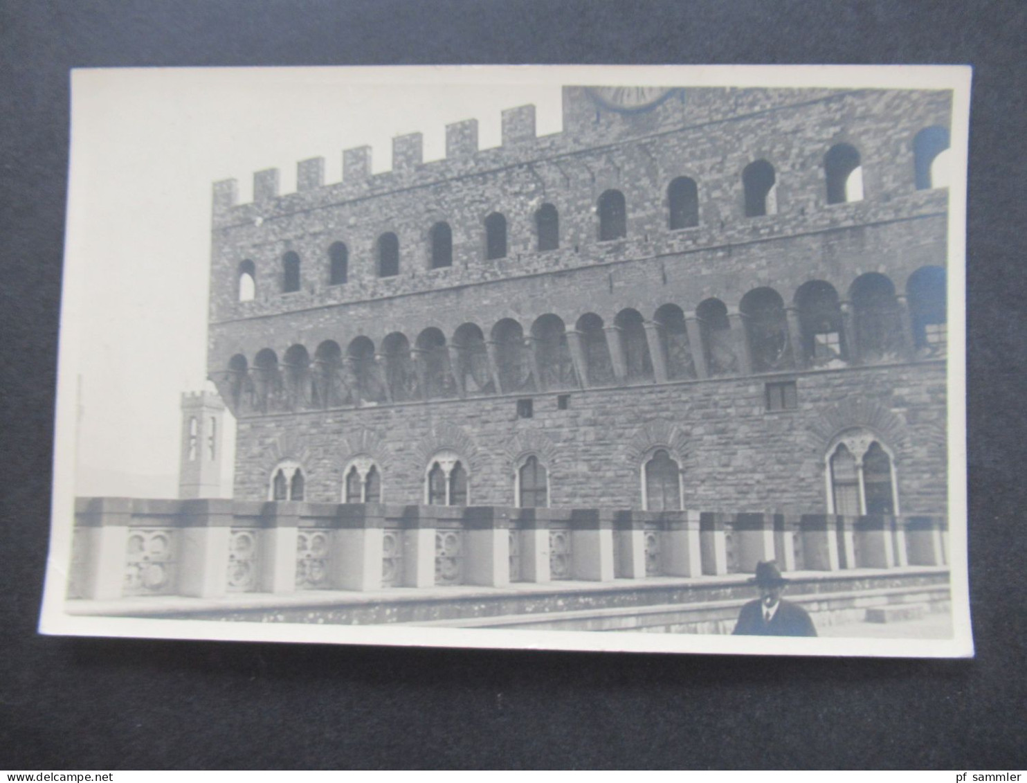 3x Echtfoto (13,5 X 8,5cm) Ca. 1930er Jahre Palazzo Vecchio In Florenz / Museum / Blick Vom Loggiadach - Places