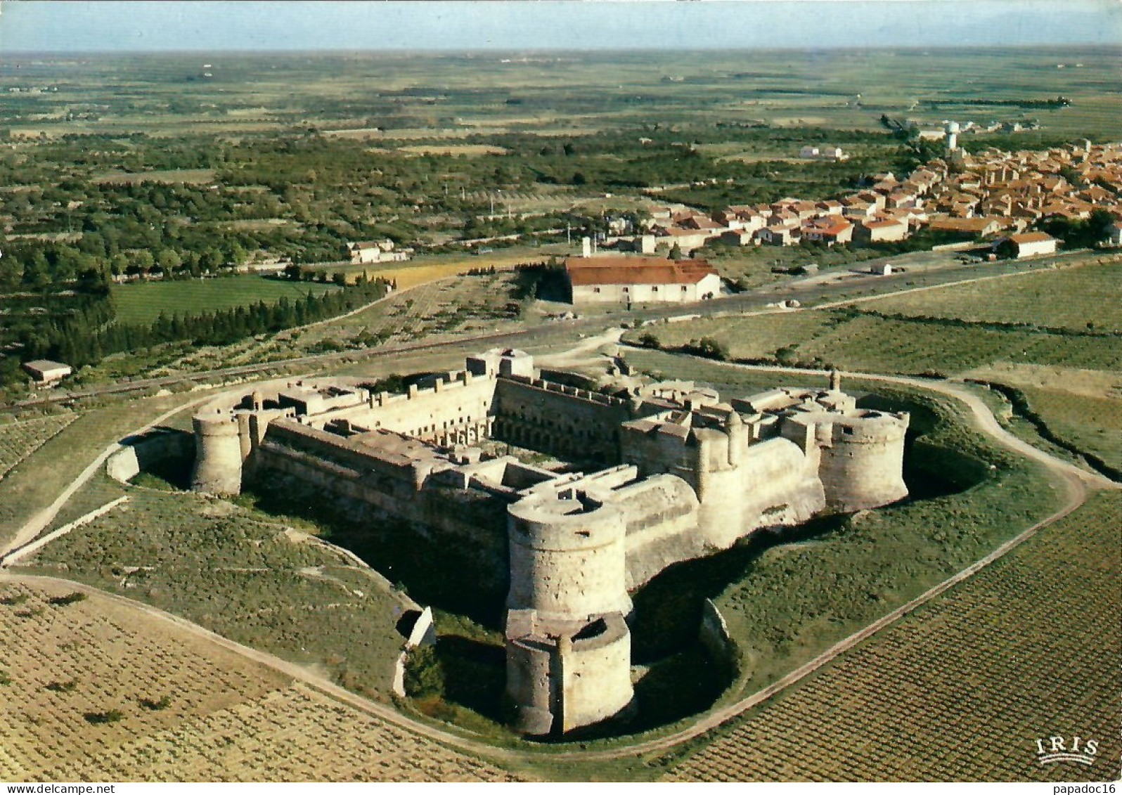 66 - Le Château Fort De Salses Vu Du Ciel - Magnifique Spécimen... - éd. Théojac "Le Roussillon" N° 66/227 (NC) - Salses