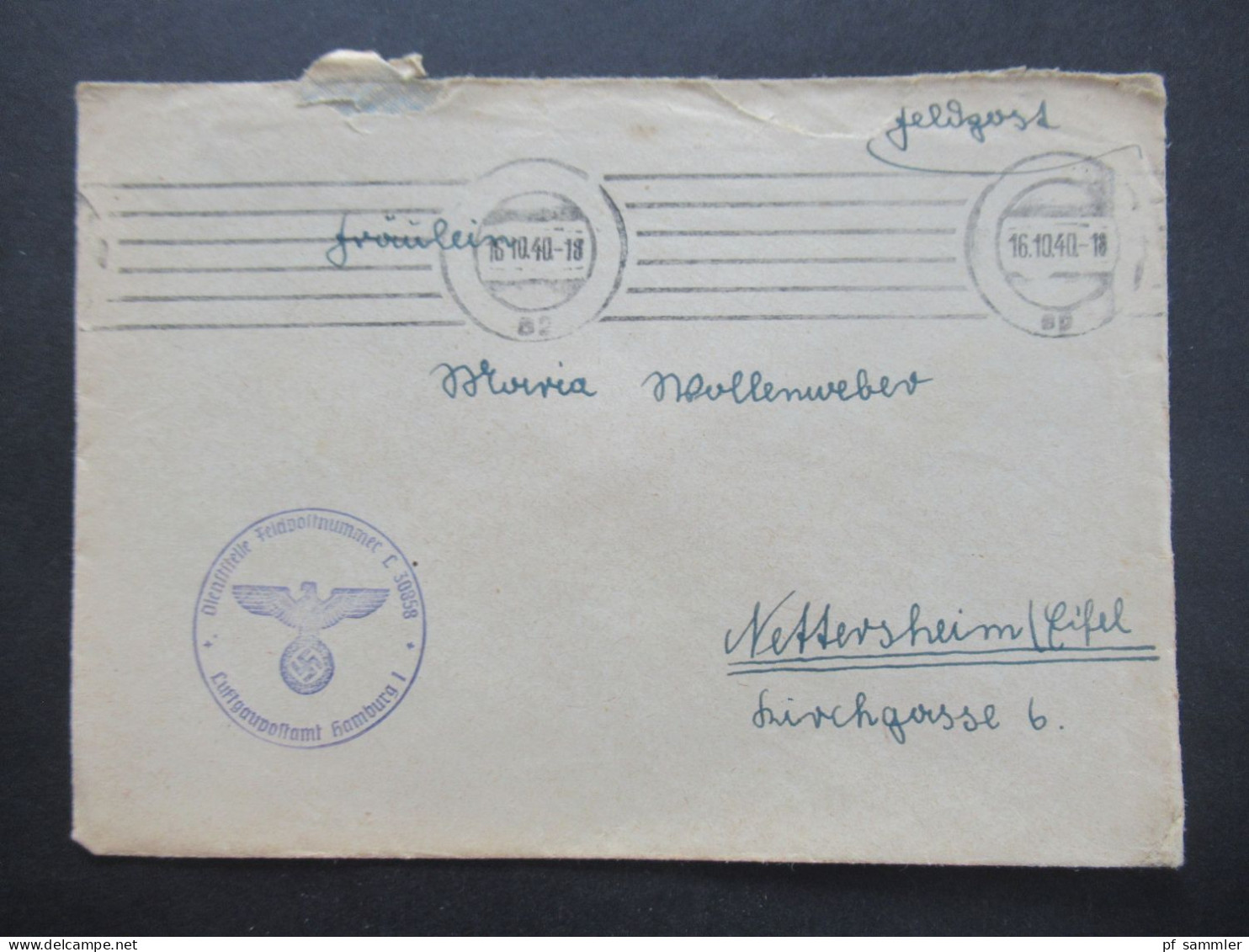 Feldpost 2.WK Posten mit vielen Belegen und 4 Fotos! 24.12.1939 - 22.6.1944 Luftwaffe / Luftgaupostämter / Fliegerhorst