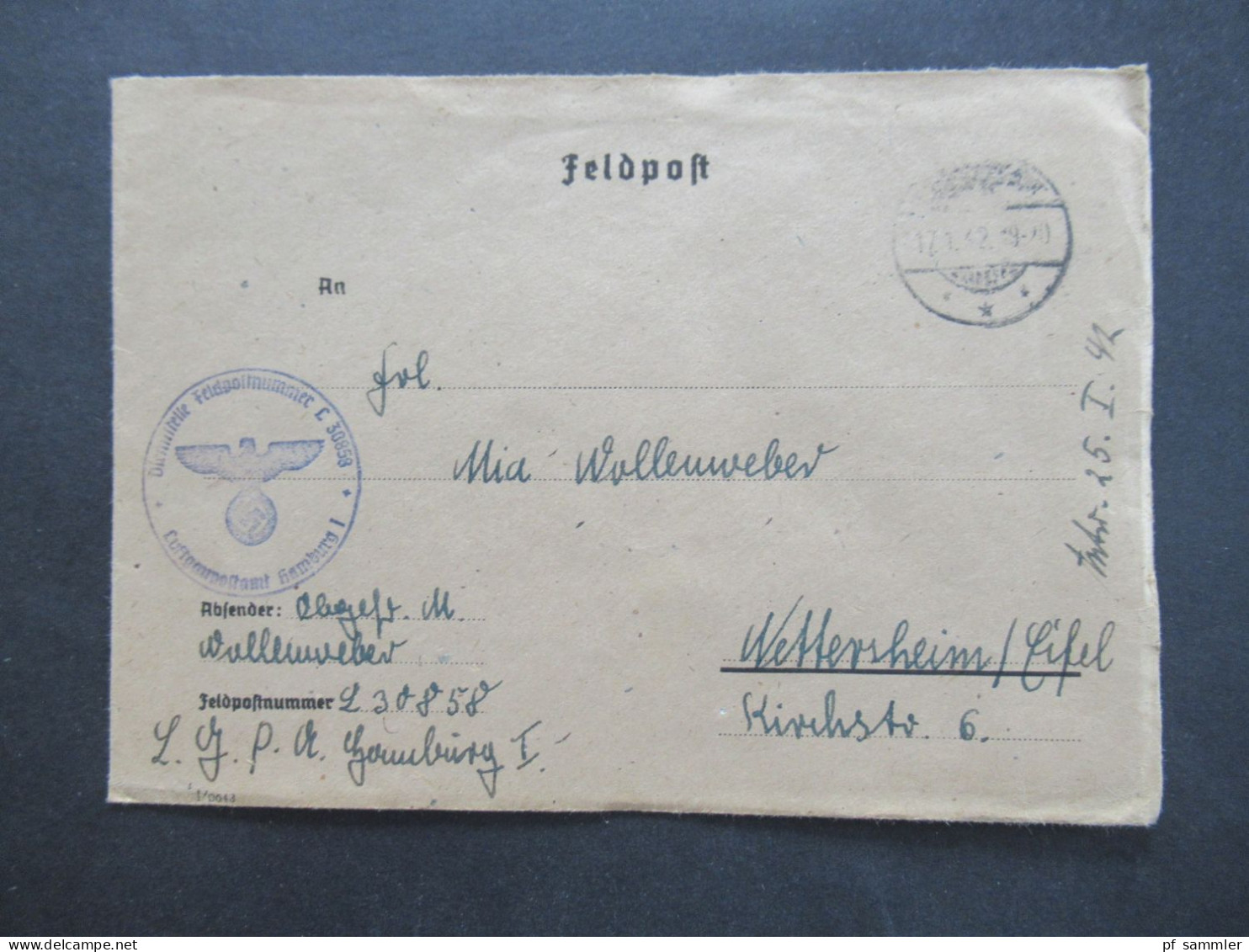 Feldpost 2.WK Posten mit vielen Belegen und 4 Fotos! 24.12.1939 - 22.6.1944 Luftwaffe / Luftgaupostämter / Fliegerhorst