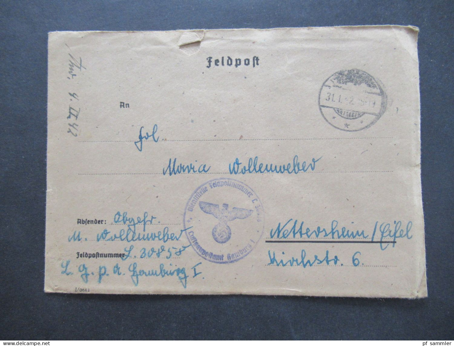 Feldpost 2.WK Posten mit vielen Belegen und 4 Fotos! 24.12.1939 - 22.6.1944 Luftwaffe / Luftgaupostämter / Fliegerhorst