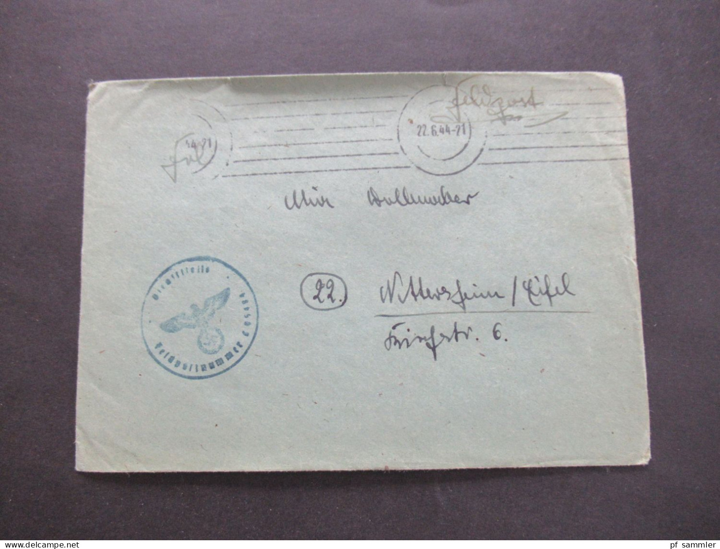 Feldpost 2.WK Posten mit vielen Belegen und 4 Fotos! 24.12.1939 - 22.6.1944 Luftwaffe / Luftgaupostämter / Fliegerhorst